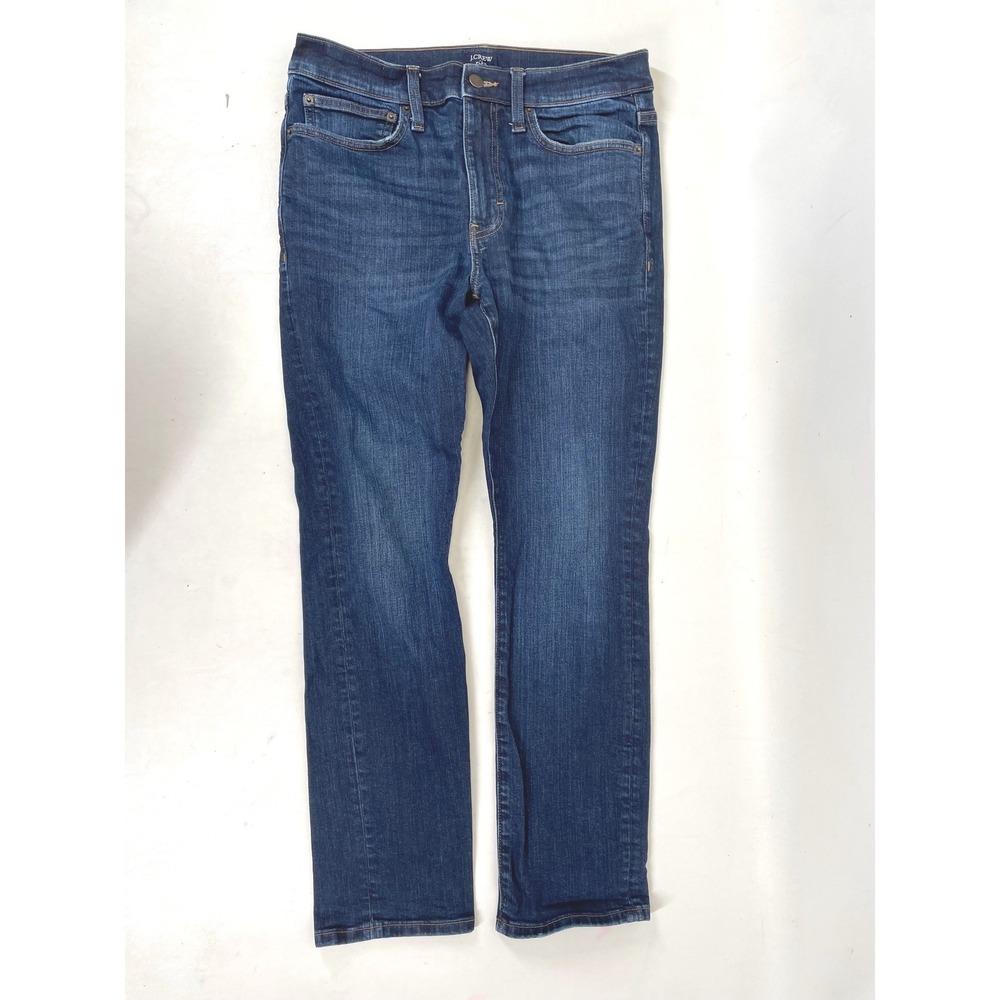 J.Crew Flex Skinny Jeans Mens 32x30 Dark Wash Blue Stretch Denim Re-Imagined